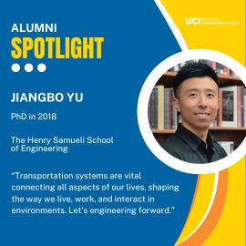 ITS-Irvine Alumni Spotlight:  Jiangbo Yu