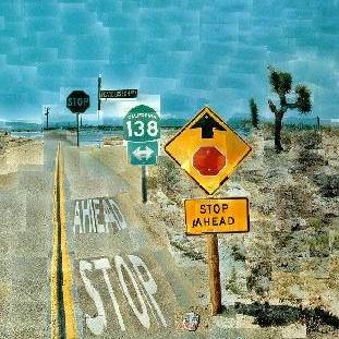 Pearblossum Highway © David Hockney